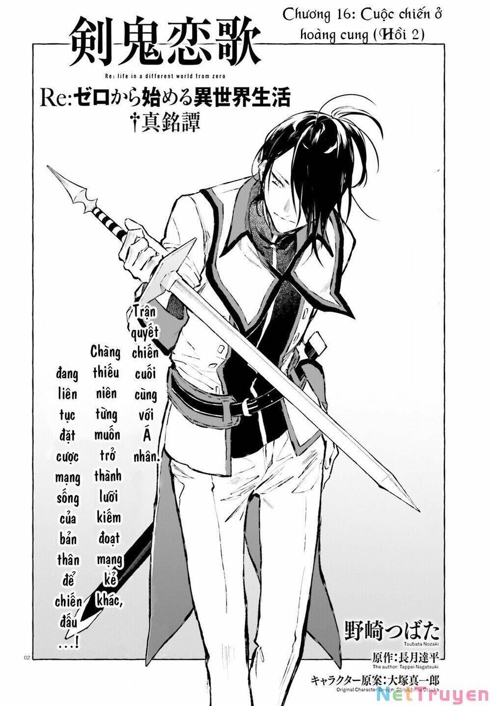 Re:Zero ngoại truyện: Khúc tình ca của Quỷ Kiếm Chap 17 . Next Chap Chap 18