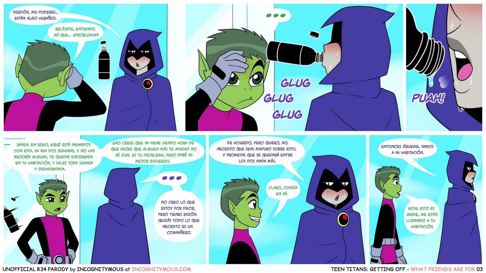 Getting Off – Teen Titans - 2