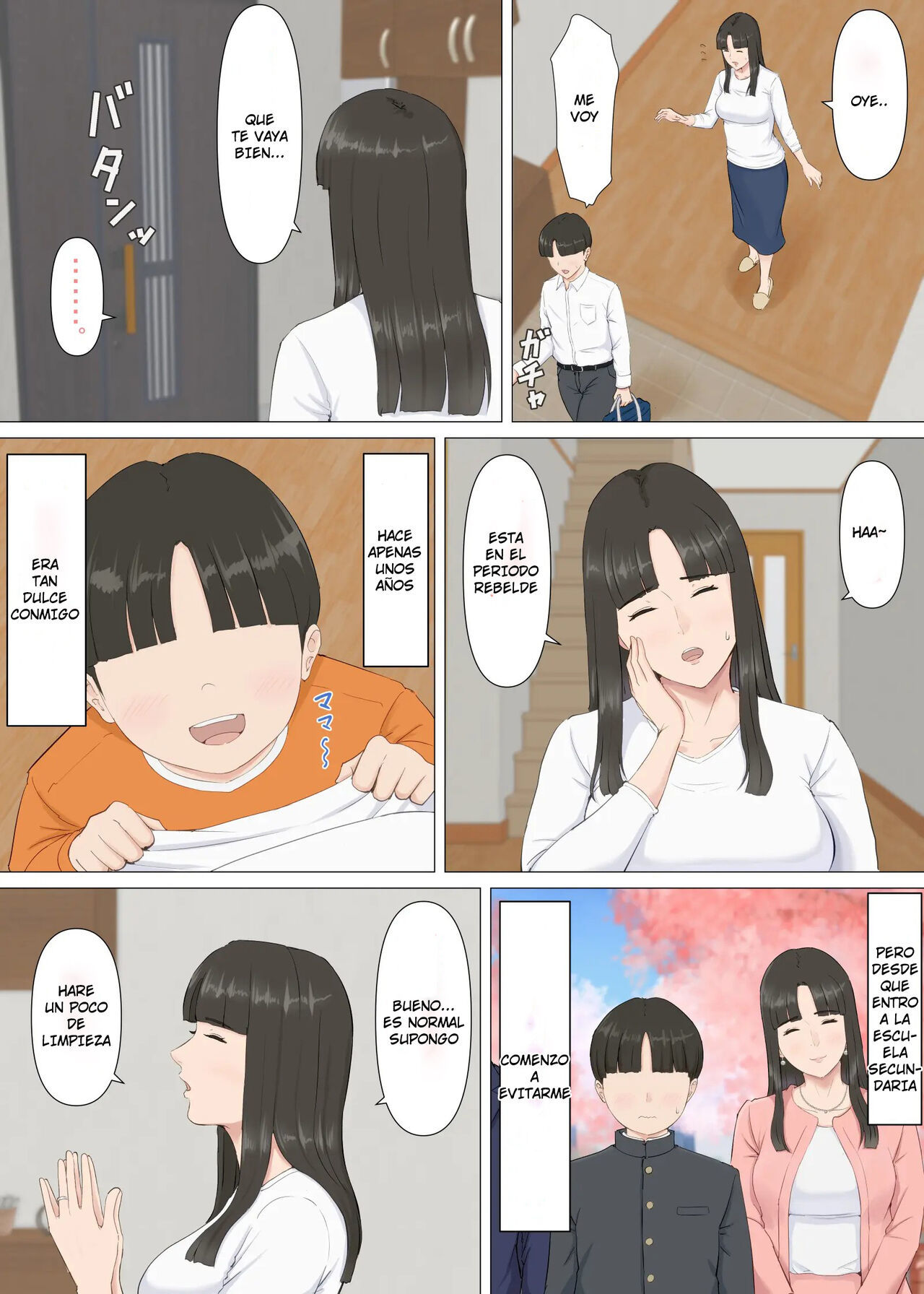 [Horsetail] Kazu-kun to mama [Spanish][SrTraduc]
