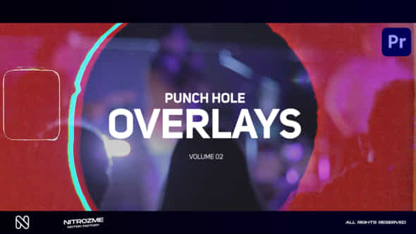 Punch Hole Overlays Vol 02 For Premiere Pro - VideoHive 49096269