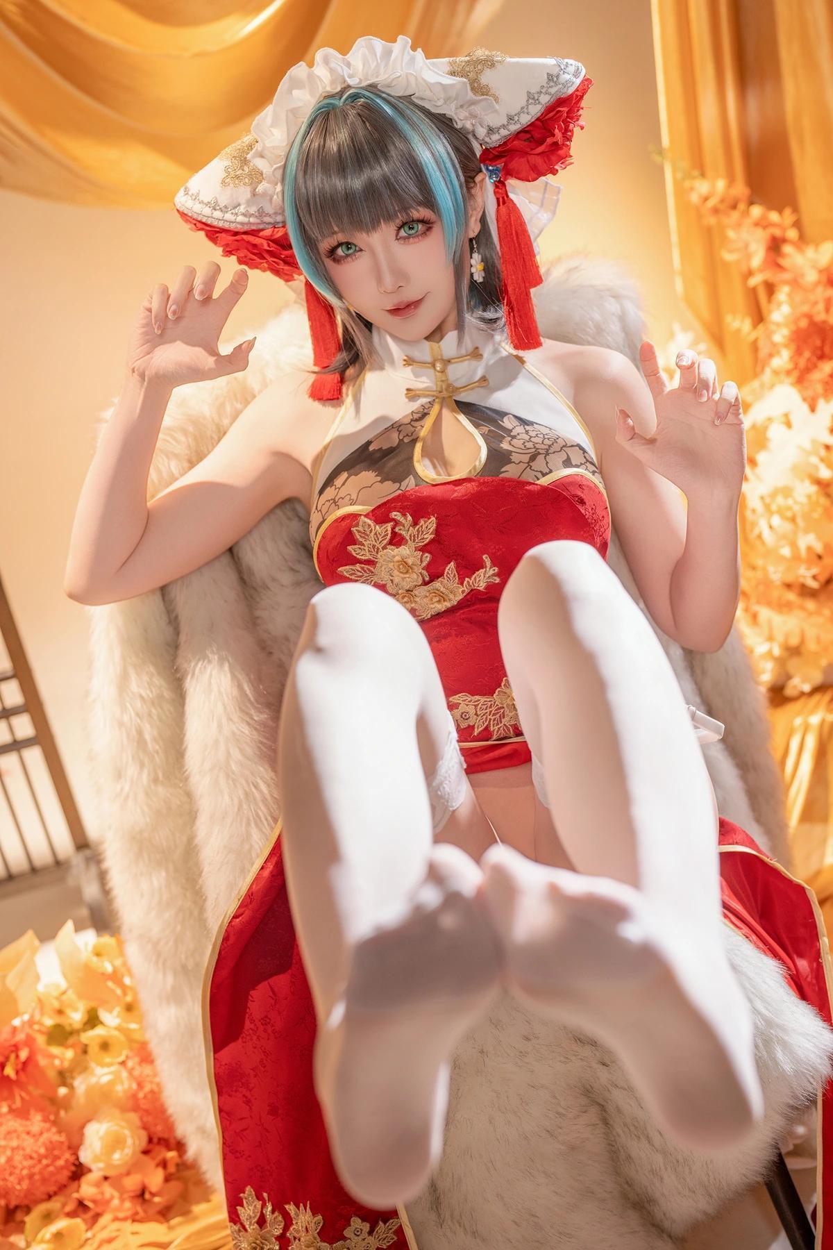 Cosplay 星之迟迟Hoshilily – 碧蓝航线柴郡(10)