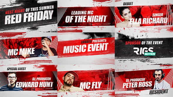 Music Event Promo - VideoHive 12175596