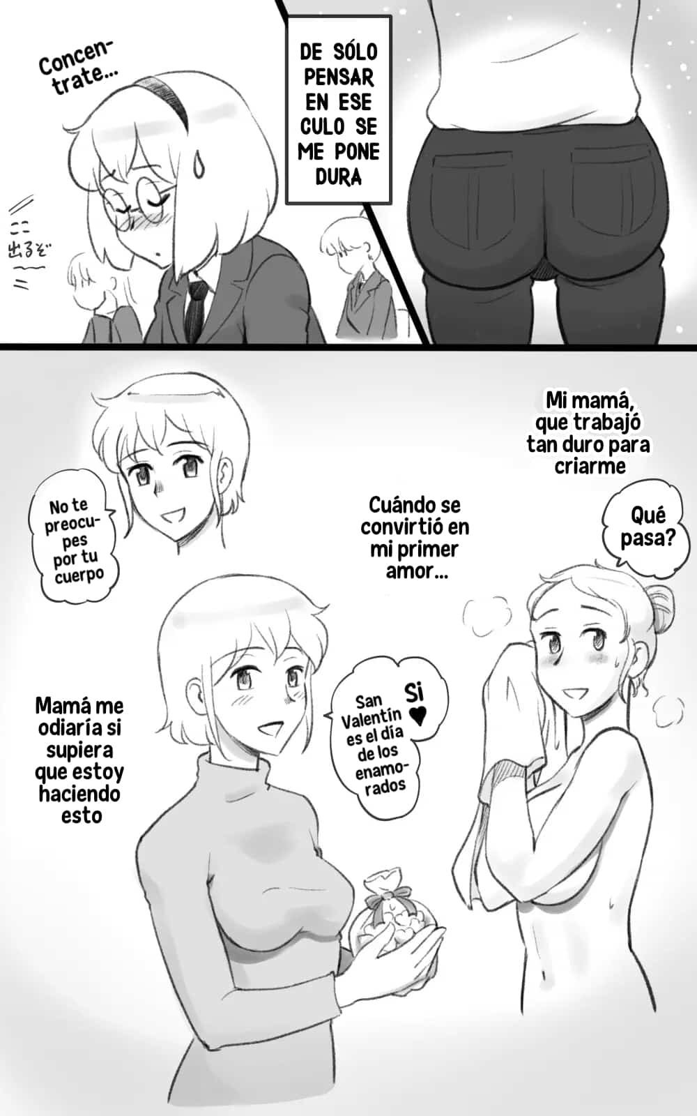 Futakoi La hija Futanari se enamora de su mama - 11