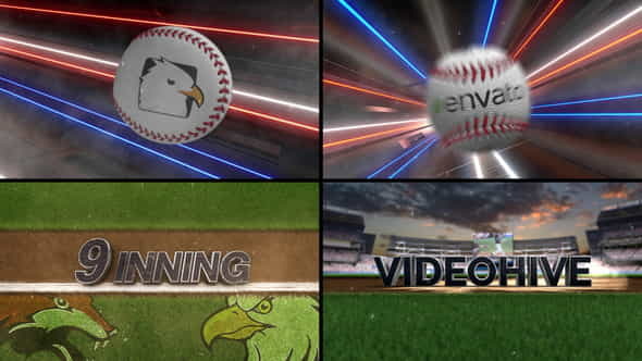 Baseball Logo Reveal - VideoHive 34032844