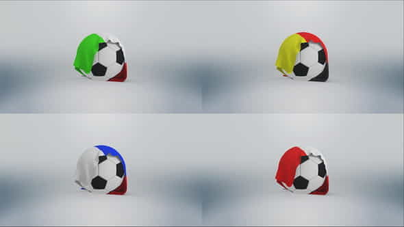 Football Flag Logo - Soccer - VideoHive 30569990