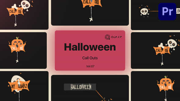 Halloween Call Outs - VideoHive 48439430