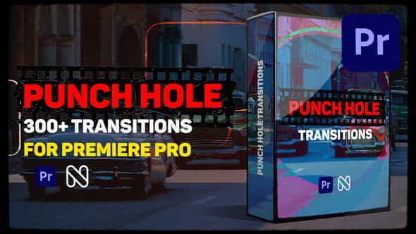 Punch Hole Transitions for Premiere - VideoHive 35961729