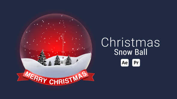 Christmas Snow Globe - VideoHive 49553550