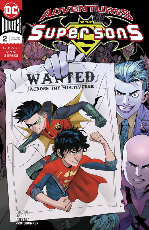 Adventures of the Super Sons #1-12 (2018-2019) Complete
