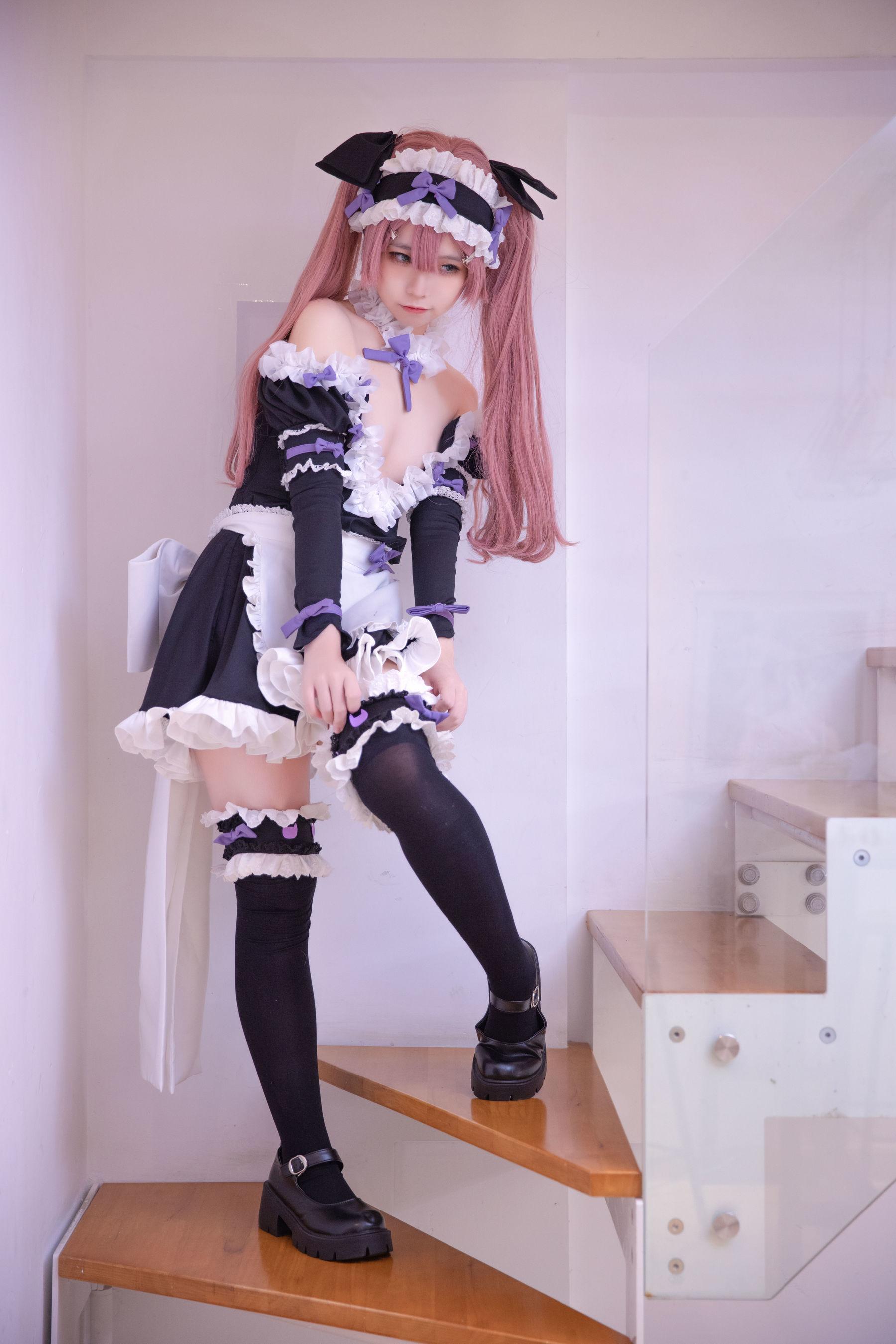 [网红COSER] 动漫博主G44不会受伤 – lade女仆(27)