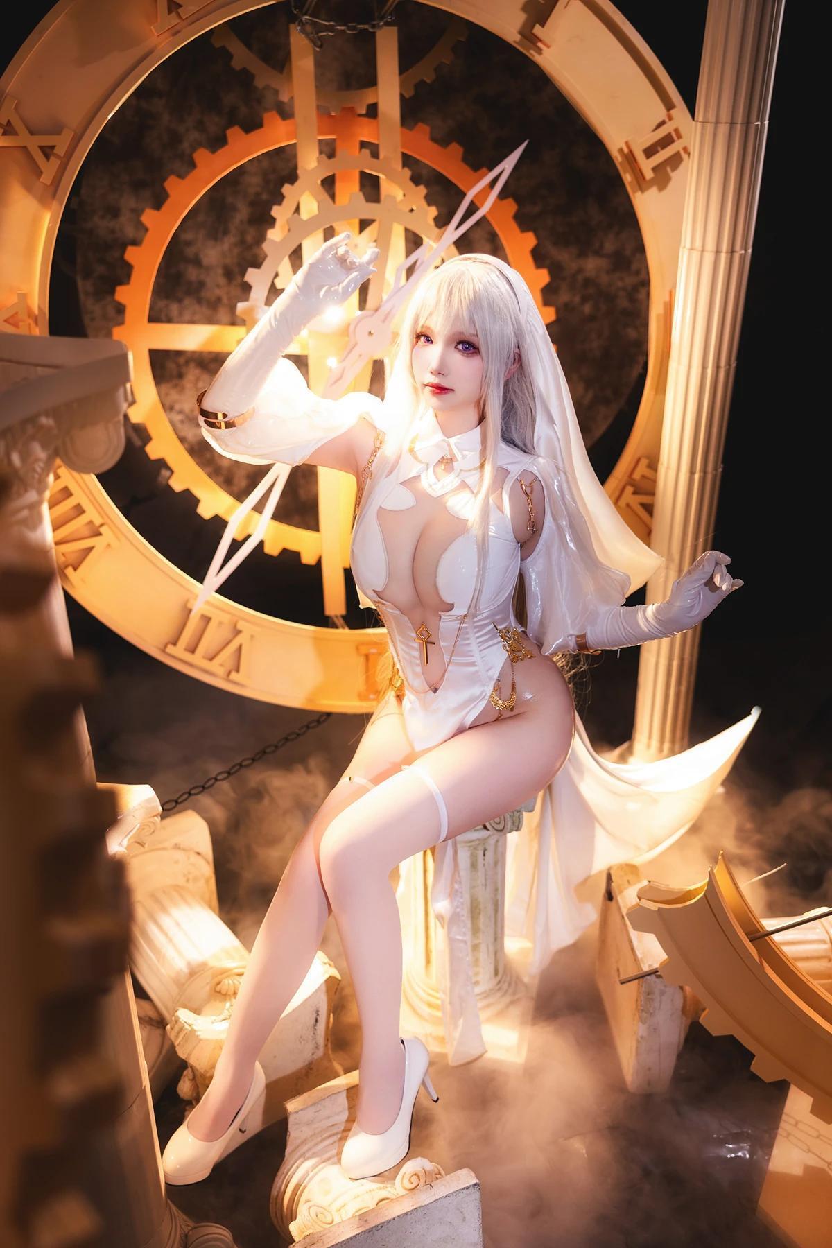 Cosplay 雪晴Astra – 圣天使修女(12)
