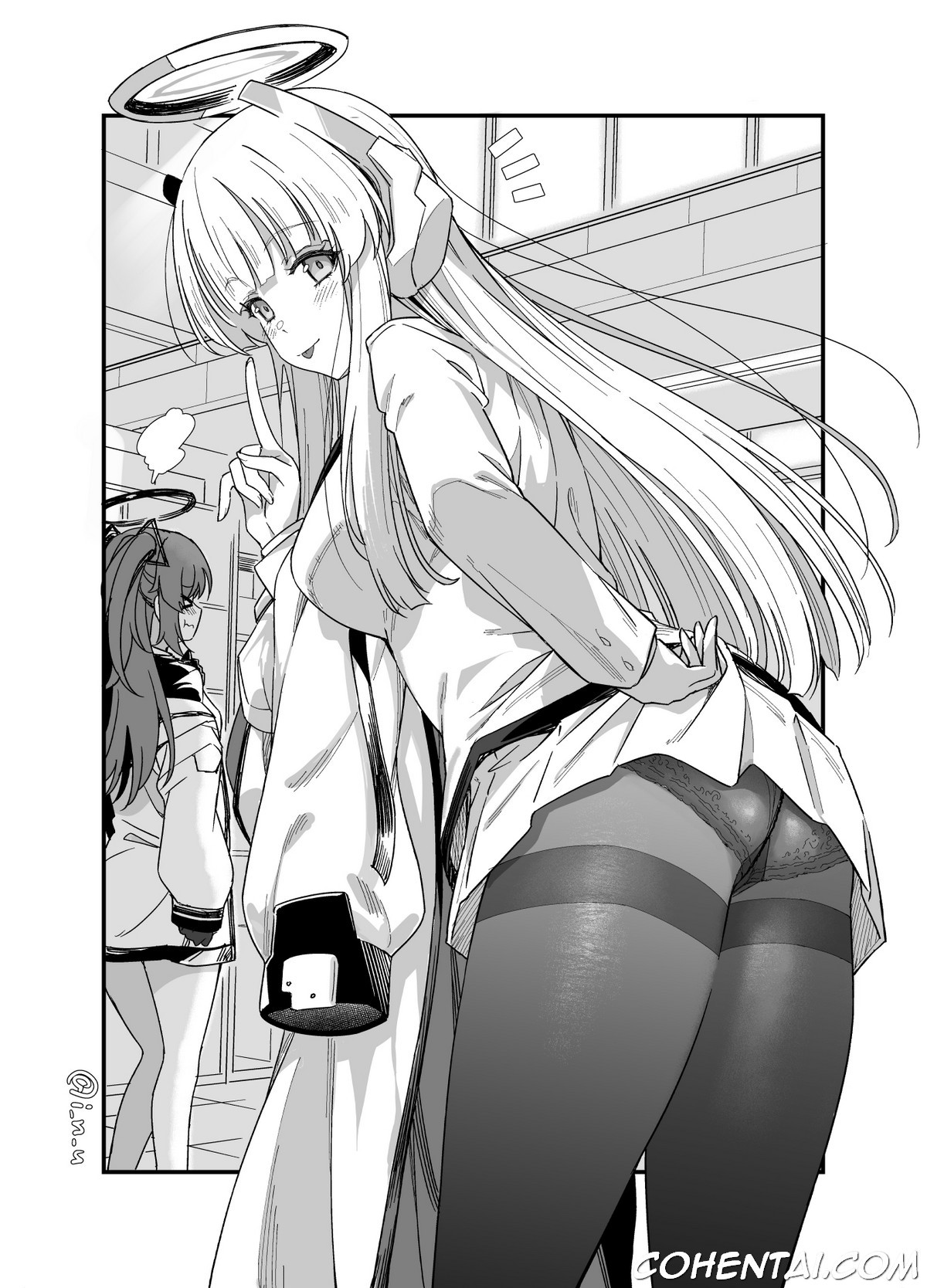 Sensei! Shasei no Jikan desu yo (Blue Archive) xxx comics manga porno doujin hentai español sexo 