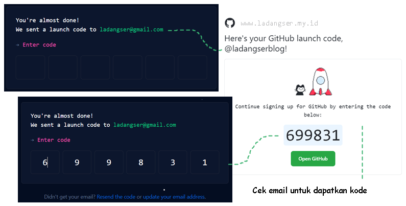 Verifikasi OTP GitHub