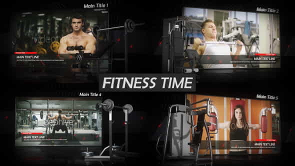 Fitness Time - VideoHive 23368228
