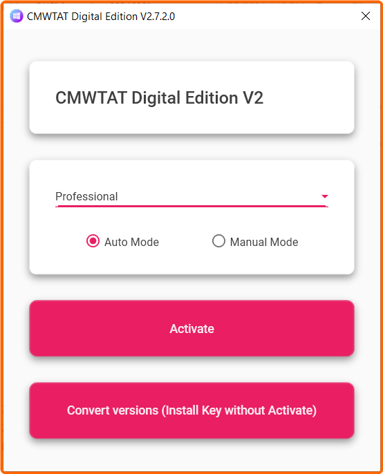 CMWTAT CloudMoe Windows 10.11 Activation Toolkit Digital Edition 2.7.2