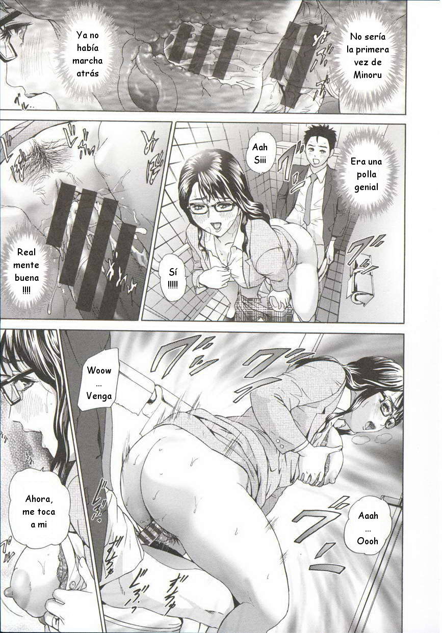 [Hyji] Kyouiku Densha  Educando en el metro (Yubiwa no Ana) [Spanish] {joselillo}