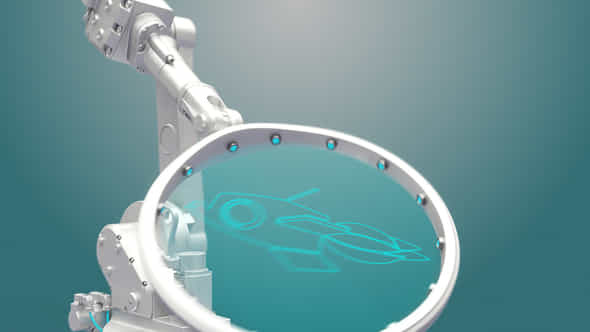 Robotic Logo - VideoHive 46976151
