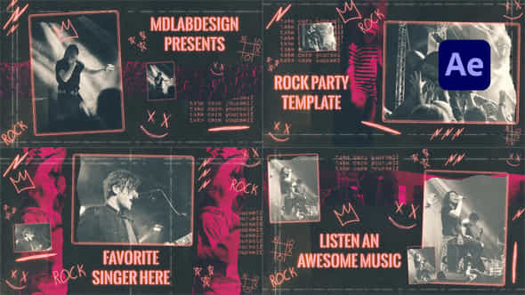 Rock Party - VideoHive 53275375