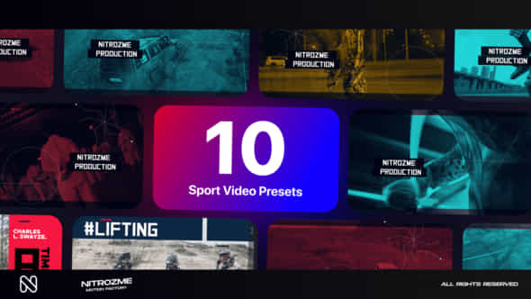 Sport Typography Vol. - VideoHive 44856551