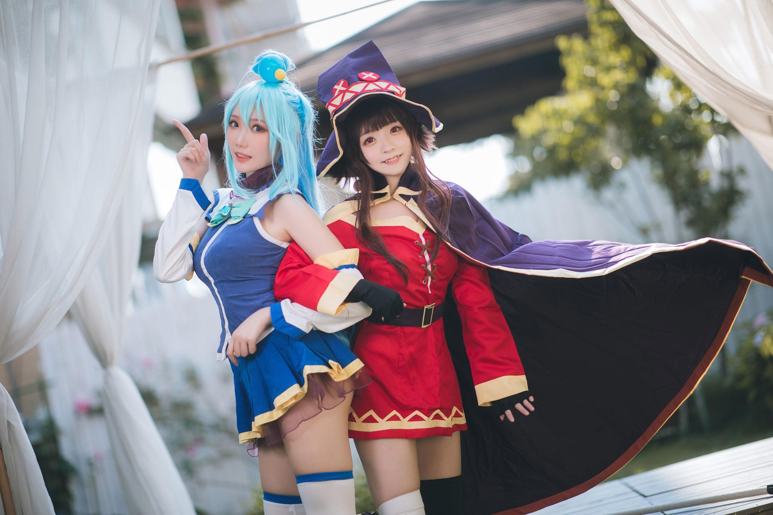 [网红COSER] 瓜希酱福利 – 阿库娅 写真集(14)