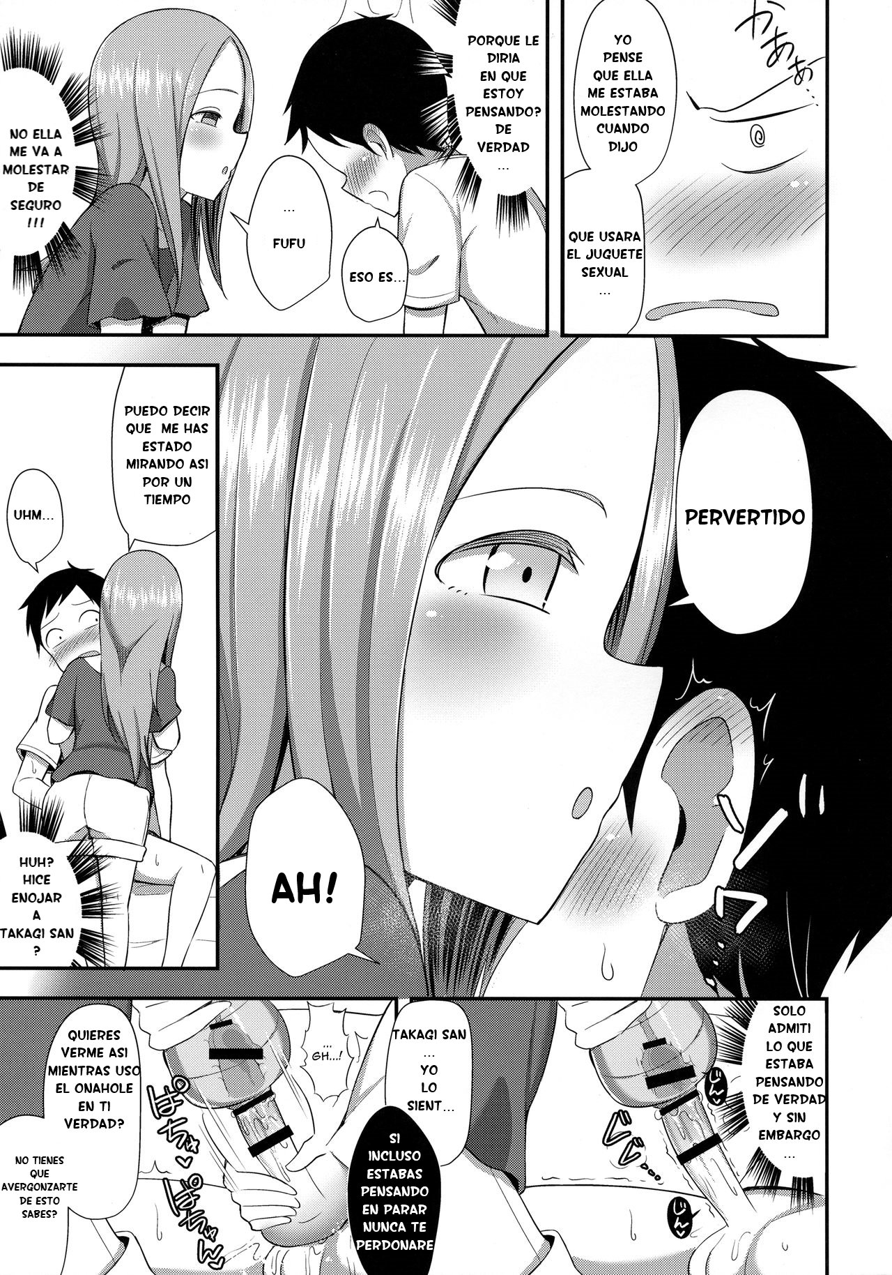 COMIC13 Starmine18 HANABi Takagi-san to Onahole Karakai Jouzu no Takagi-san Spanish - 9