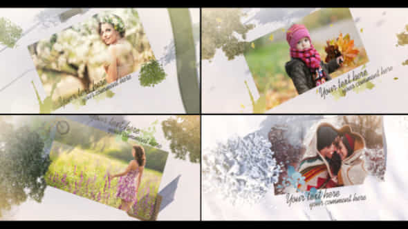 Four Seasons Slideshow - VideoHive 13649512