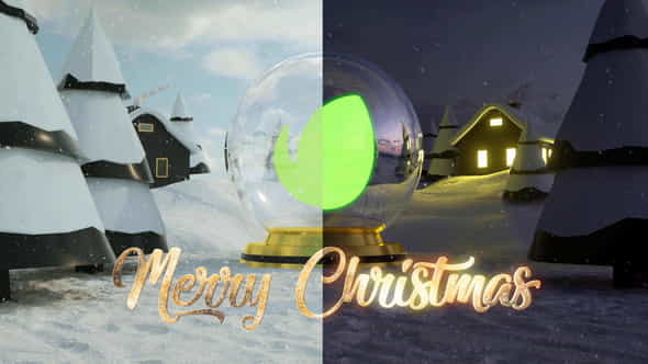 Christmas Logo Intro - VideoHive 25107889