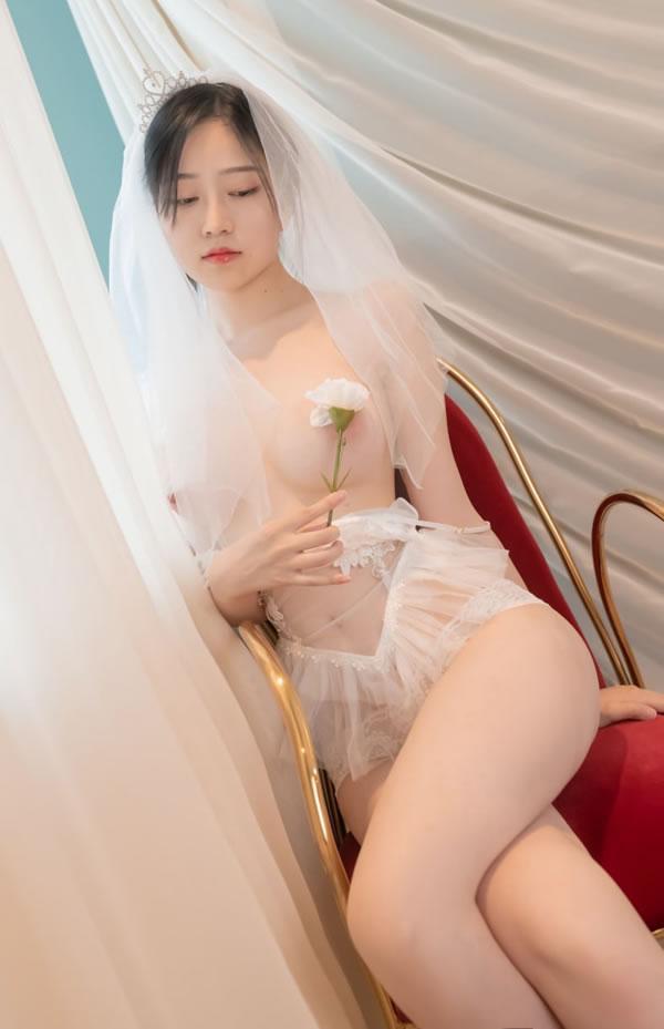 极品嫩模年年 - 婚纱无圣光唯美图集(28)