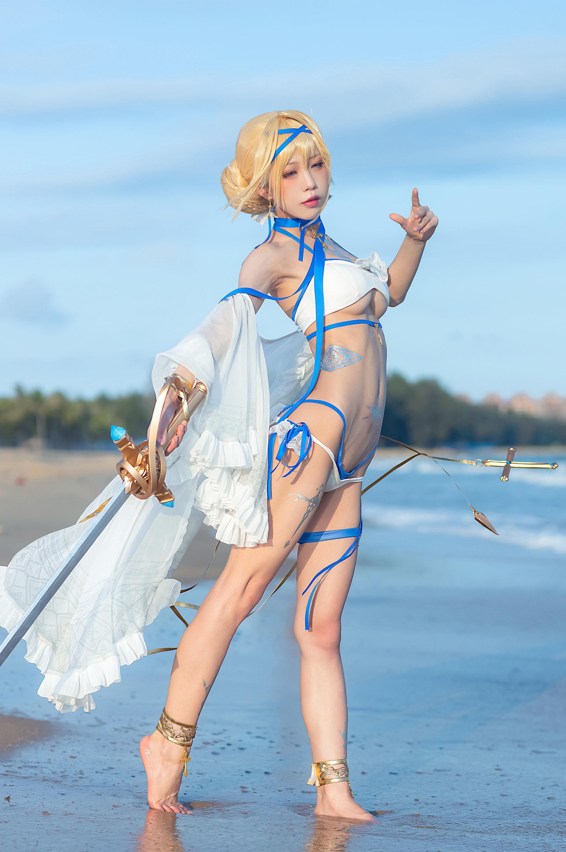 [网红COSER] 水淼aqua – 圣女贞德 写真集(36)