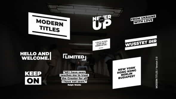 Modern Titles 3.0 | After - VideoHive 36759527