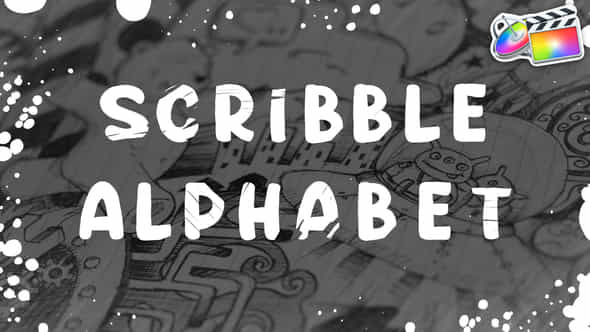 Scribble Alphabet - VideoHive 28632055