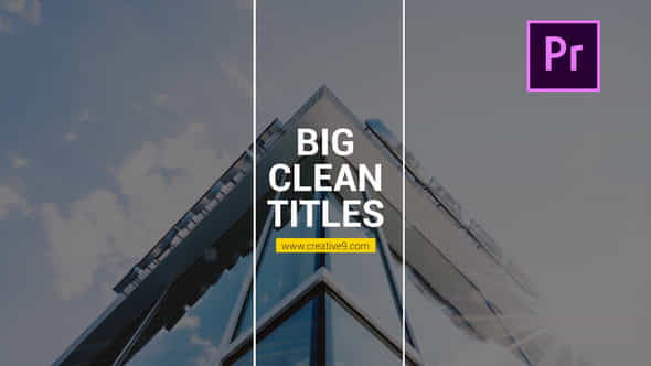 Dynamic Big Titles - VideoHive 47739553