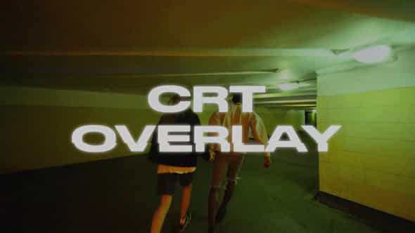 Crt Tv Overlay - VideoHive 56123216