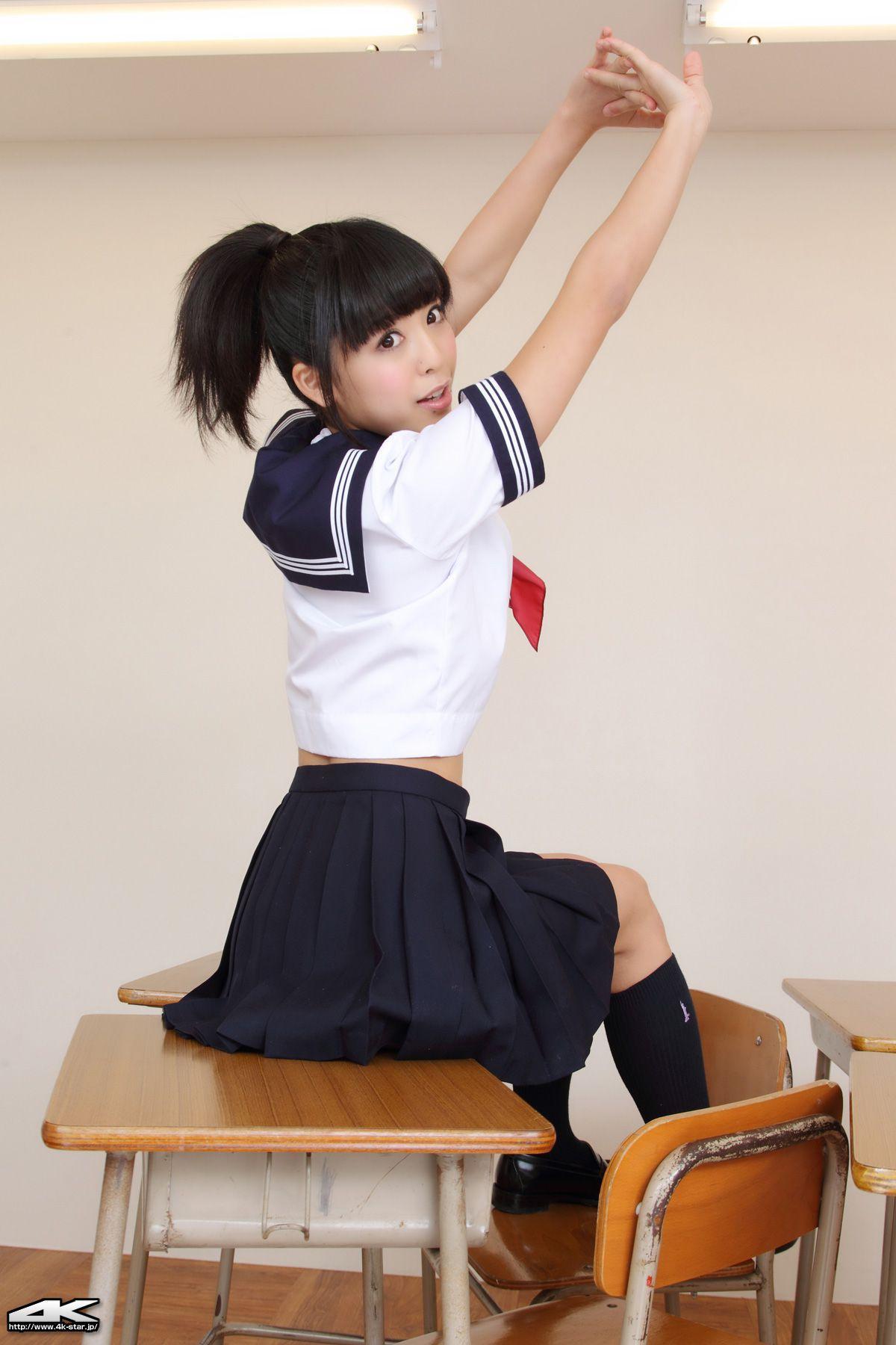[4K-STAR] NO.00021 Sakura Sato 佐藤さくら Sailor Suit 水手服 写真集(42)