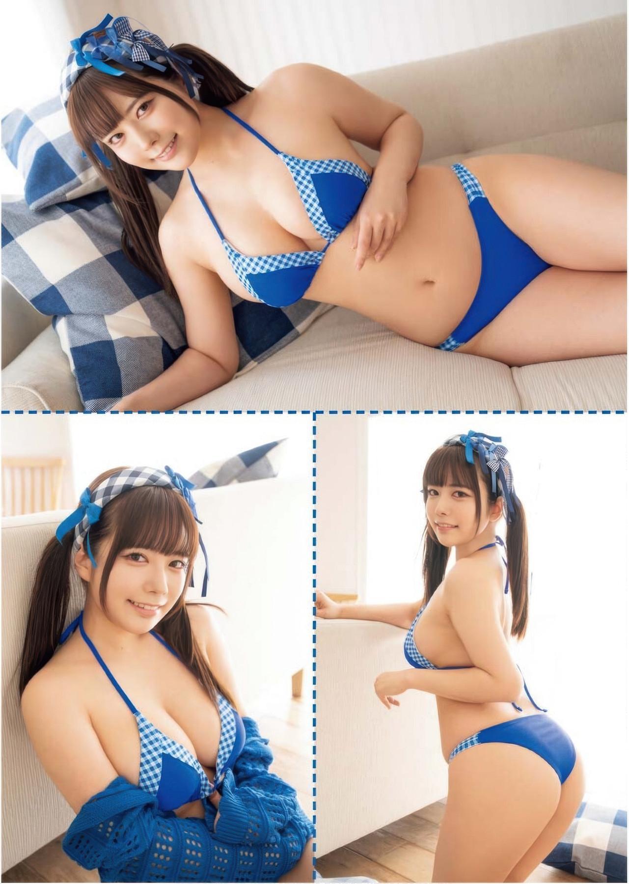 Enako えなこ, Umi Shinonome 東雲うみ, Ami Minami 南あみ, Young King 2025 No.17 (ヤングキング 2025年17号)(5)