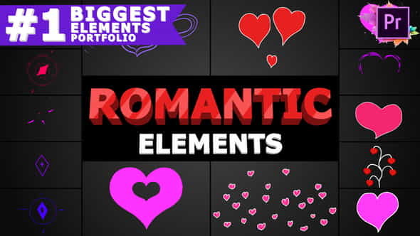 Romantic Elements | Premiere Pro - VideoHive 25714413