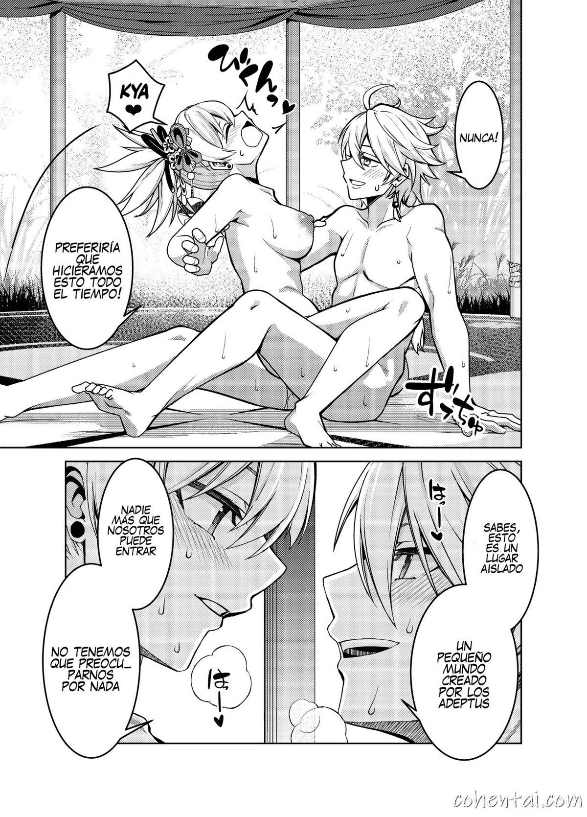 Yomiya Bakansu (Genshin Impact) manga hentai xxx español