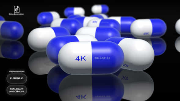 Falling Pills - VideoHive 23489652