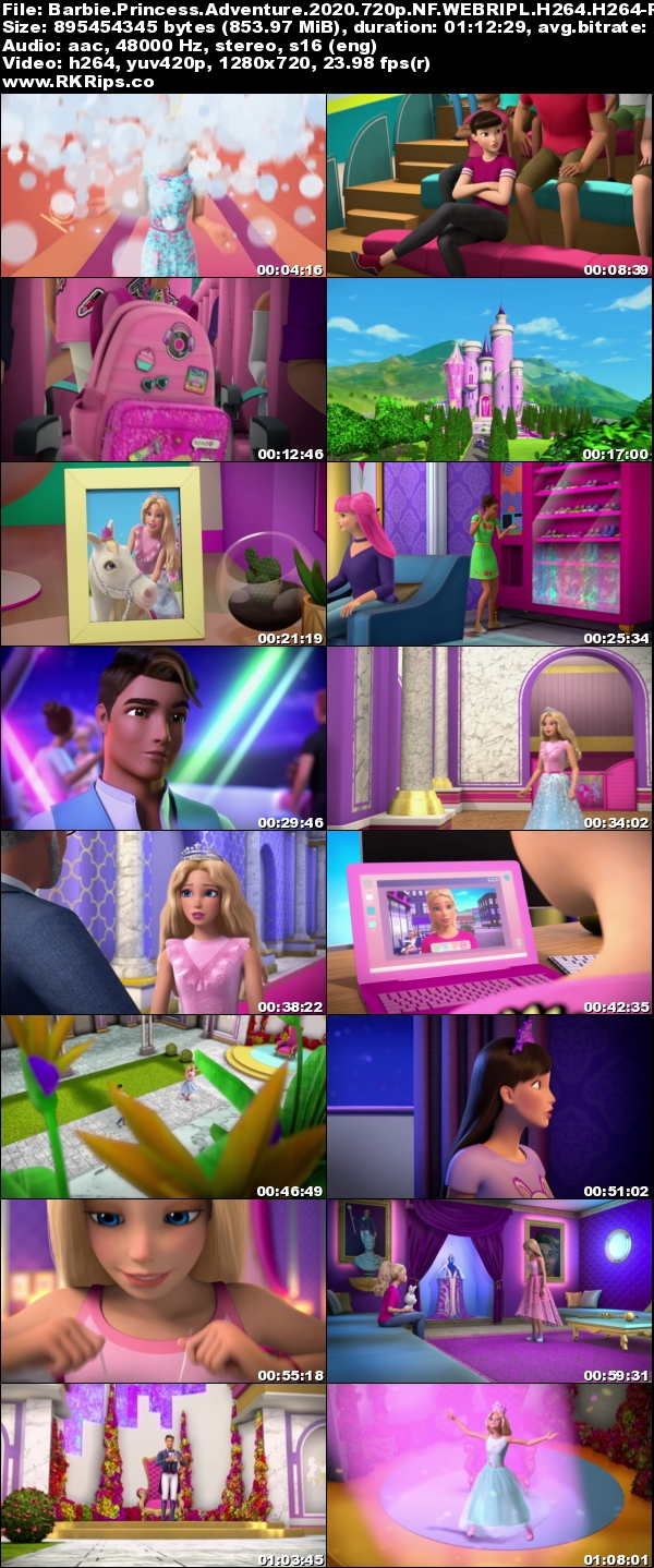 Barbie Princess Adventure 2020 720p NF WEBRIP H264 H264 RKRips