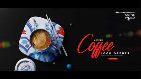 Coffee Logo - VideoHive 40195398