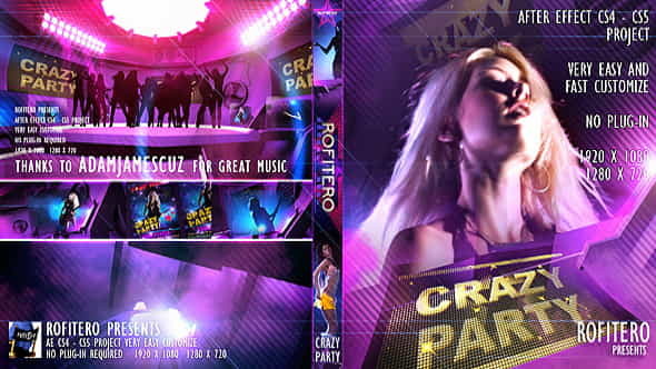 Crazy Party - VideoHive 1851409