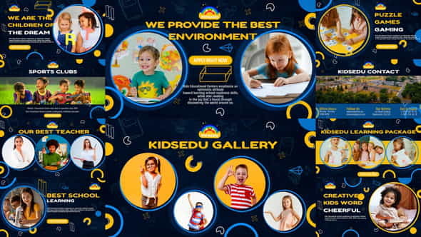 Kids Education Promo | MOGRT - VideoHive 32620015