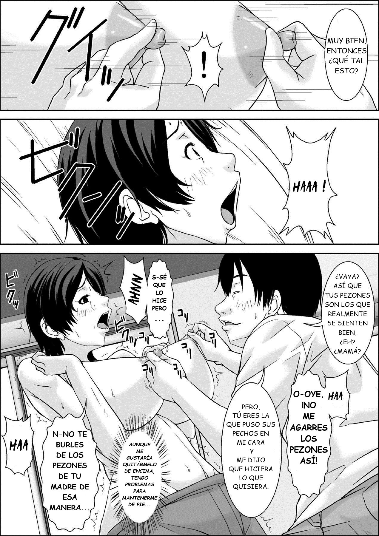 [Hoyoyodou] Kora! Anta Hahaoya o Kudoite Nani Shiyoutte Iu no!  ¡Oye! ¡¿Qué haces seduciendo a tu madre! [Spanish] [GB]