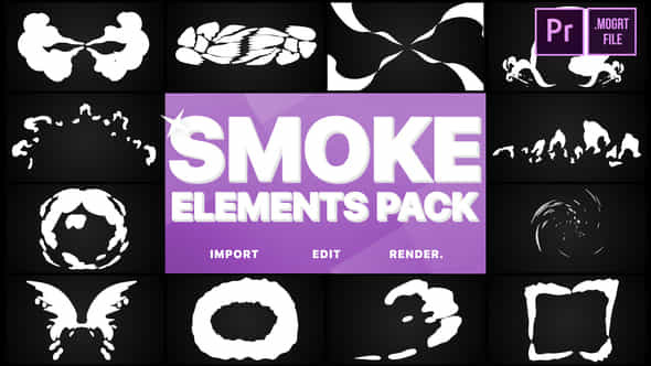 Smoke Elements Pack - VideoHive 23314712