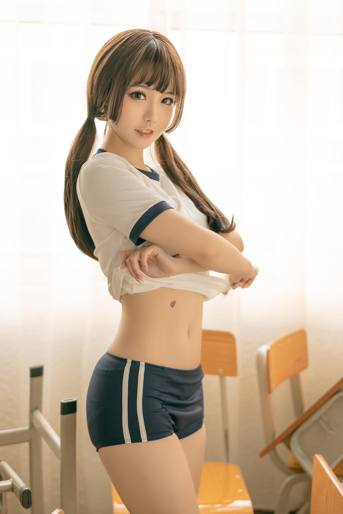 Cosplay 桃良阿宅 体操服(2)