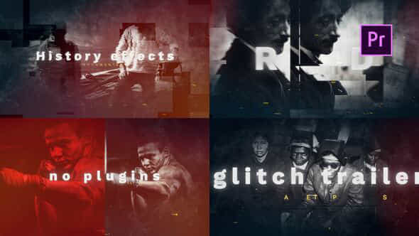 Glitch Trailer - VideoHive 34599068