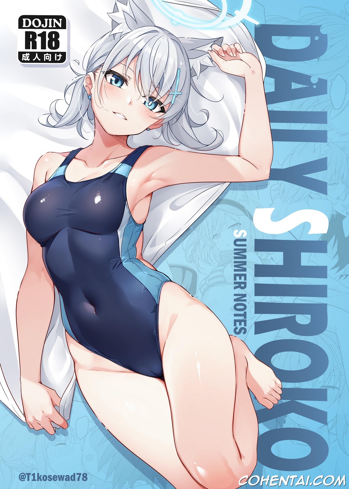 Daily Shiroko Summer Notes (Blue Archive) xxx comics manga porno doujin hentai español sexo 