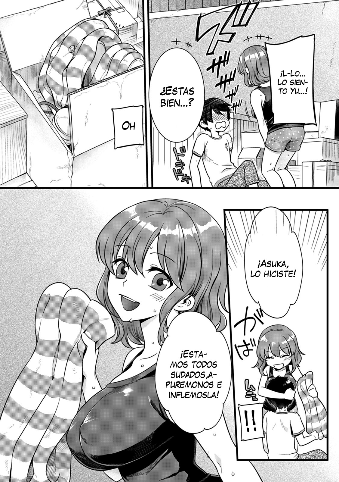 [Akai Yoru] "Onna no Asoko de mou... Ikuu" Ore no Karada de Daibousou! Itoko no Dekkai "Are" ni Nando mo Zecchou 1  My Woman's Pussy Is...C