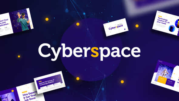 Cyberspace Modern Technology - VideoHive 44806227
