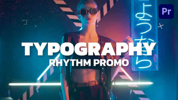 Typography Rhythm Promo - VideoHive 34560506